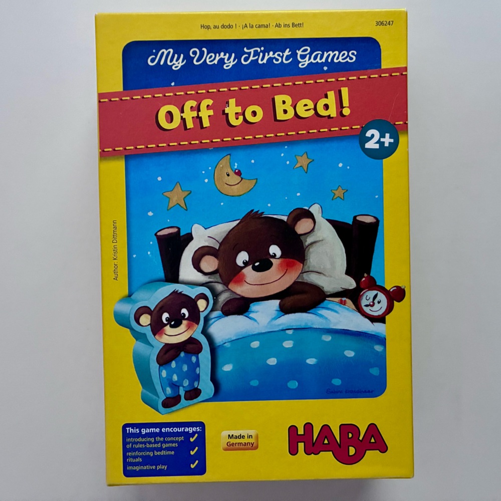 Haba “Off to Bed!” toddler game